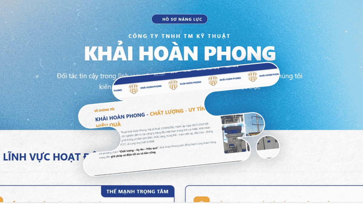 Công ty TNHH TM Kỹ Thuật Khải Hoàn Phong